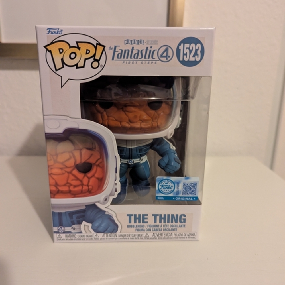 Funko Pop! The Thing #1523 The Fantastic 4 First Steps Target Exclusive